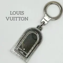 LOUIS VUITTON ラゲッジタグ型 メタル プレート キーホルダー 箱付