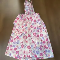 キッズ レインコート 花柄 120cmのサムネイル
