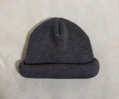 BEAMS ROLL KNIT CAP CHACOAL.G