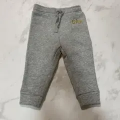 GAP グレー　パンツ　裏起毛　80cm