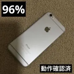 Apple iPhone 6 64GBシルバー 本体 mk26
