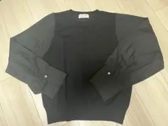 美品　ワールド　ブラウスニットのサムネイル