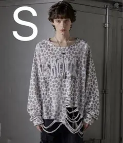 ト*モ様 【GRANCY】 グランシー 総柄ラインストーングラフィックロンT ホ