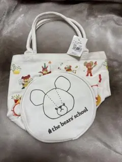 the bear's school くまの学校　サーカス　底円形　トートバッグ