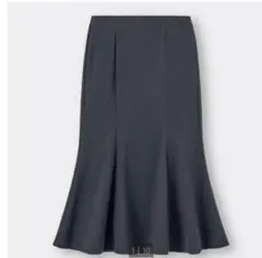 GU ヘリンボーン マーメイド スカート