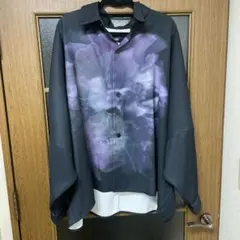 HARE 花柄 トロミオーバーサイズシャツ