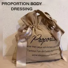 PROPORTION BODY DRESSING 巾着リボントートバッグのサムネイル