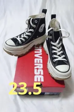 CONVERSE Ꭱ TREKWAVE HIブラック ハイカット 23.5