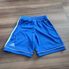 adidas AEROREADY ハーフパンツ 140cm 青 美品