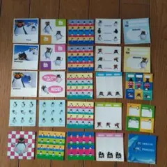 【⠀平成レトロ】 イワトビペンギン シールセット25枚