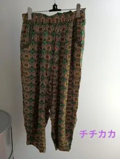 【断捨離中❗️まーです。様専用☆】チチカカ　エスニック柄 カジュアルパンツのサムネイル