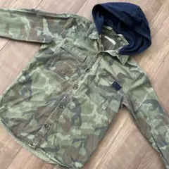 ZARA 迷彩柄 長袖シャツ サイズ140