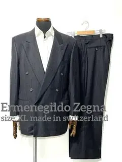 Ermenegildo Zegna◇スイス製カシミヤ混◇ダブルスーツセットアップのサムネイル