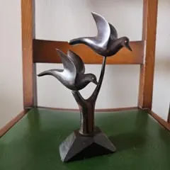 木製・鳥・置物