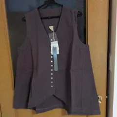 08Mab　ベストジレ　チャコール