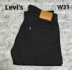 【レア】リーバイス ストレッチ デニムパンツ 505 bigE W31 ブラック