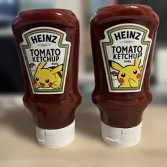 heinz ハインツケチャップ　ピカチュウ ポケモン pokemon 2本セット