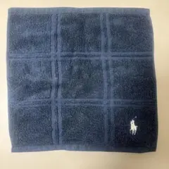 Ralph Lauren ネイビー タオルハンカチ