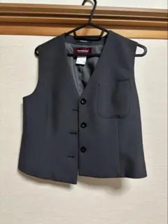 【美品】ベスト ダークグレー　明日まで！