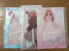 一番くじ 五等分の花嫁 F G H賞 中野五月 ビッグアクリルスタンドセット