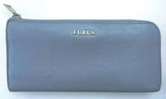 ★FURLA☆ダークブルー 長財布