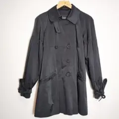 Max&Co. マックスアンドコー　黒　イタリア製　ロングコート　40　M