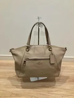 美品 シカゴ購入 希少コーチ パイソン ゴールド トートバッグ 