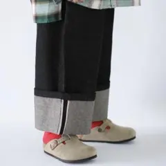 TOO SUNDAYロールアップデニムパンツ　120cm とうくん