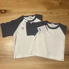 ラグランスリーブ Tシャツ 100cm 120cm