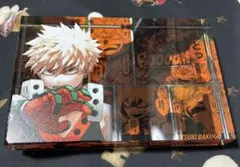 ヒロアカ 爆豪勝己 アクリルブロック HEROES バースデー