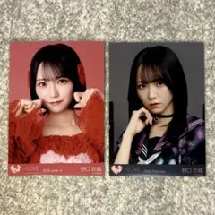 イコラブ 野口衣織 佐々木舞香 生写真 ヤンキー衣装 マジジョ
