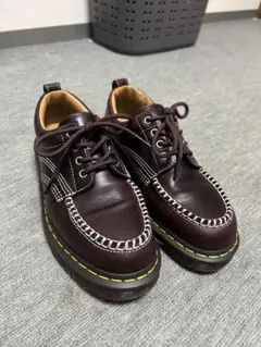 Dr.Martens LOWELL ローウェル チェリーレッド レザーシューズのサムネイル