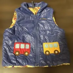 MIKI HOUSE リバーシブル ベスト サイズ90