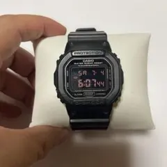 【完動品】G-SHOCK DW-5600MS ミリタリーブラック 反転液晶のサムネイル