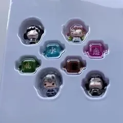 アクセクルーラ 鬼滅の刃 ビーズセット 冨岡義勇・甘露寺蜜璃・不死川実弥　他