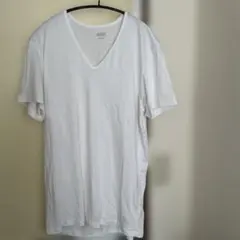 ヒートテック　 VネックTシャツ Lサイズ ホワイト