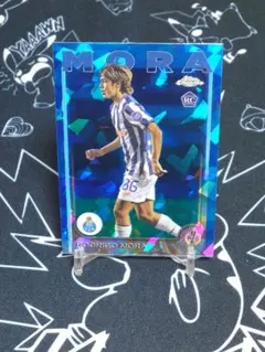 topps chrome ucc sapphire Mora RC