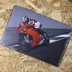 Ducati バイク サインプレート 約30cm x 20cmのサムネイル