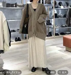 【最終値下げ】LEPSIM ベロアプリーツスカート　※12月15日まで限定