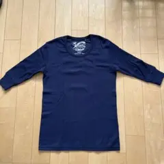 BEAMS HEART ネイビー 五分袖カットソー S