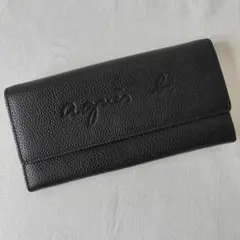 【未使用品】アニエスベー 長財布 NWO7M-03 ブラック