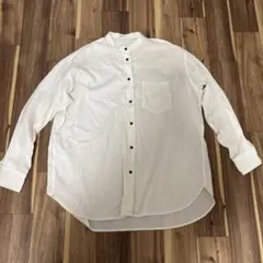 CRAFT STANDARD BOUTIQUE バンドカラーシャツ ホワイトのサムネイル