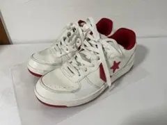 23.5cm Converse ホワイト/レッド スニーカー