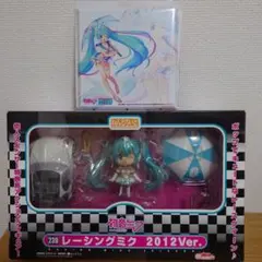 レーシングミク　ねんどろいど 2012ver、じおらまんしょん 2019ver