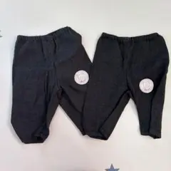 ダークネイビー コットン混合パンツ 80 90 西松屋 ベビーパンツ