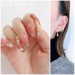 1058 ゴールド ジルコニア キャッチレスピアス 小ぶり お洒落 シンプル