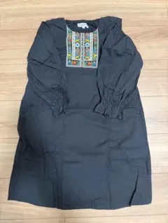 お値引き。Ocean & Grow 黒 ワンピース 120サイズ