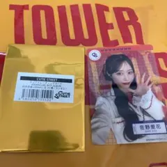 CUTIE STREET クリアトレーディングカード　トレカ　白衣衣装　佐野愛花
