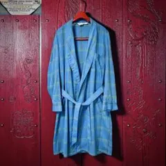 상태좋음 70s 빈티지 JCPenney TOWNCRAFT 체크 가운