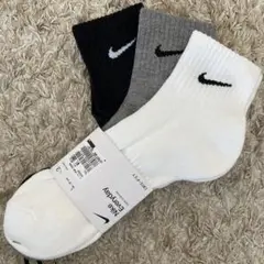 新品未使用　NIKE ナイキ　靴下　ソックス　25-27 L 3足セット